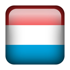 Luxembourg square flag button