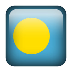 Palau square flag button