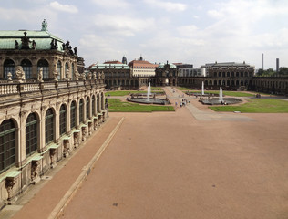 Obraz premium Zwinger Palace in Dresden