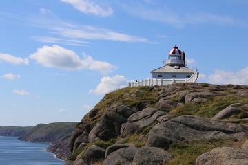 Fototapeta na wymiar Cape Spear coastline, Newfoundland