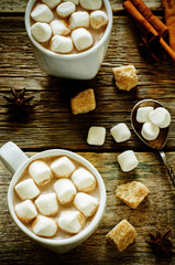 cocoa with marshmallows