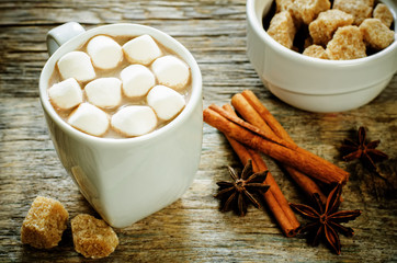 cocoa with marshmallows