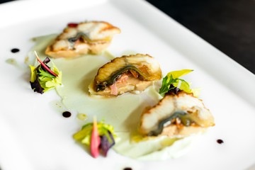 Delicious gourmet food