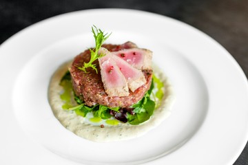Delicious gourmet food