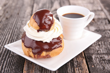 coffee and pastry