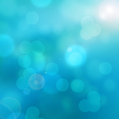 fond marin abstrait avec effet bokeh