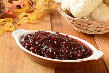 Chunky cranberry sauce