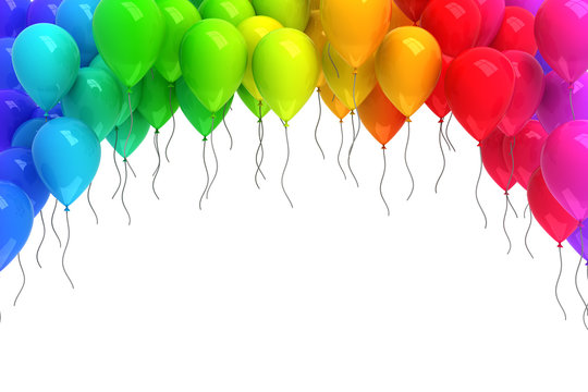 Fototapeta Colorful balloons