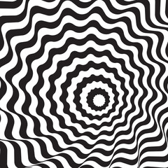 Abstract wave background