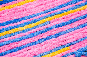 colourful of fabric texture