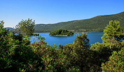 Fototapeta na wymiar view of the sea in Croatia