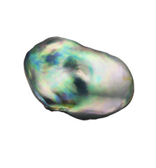 Natural  black pearl