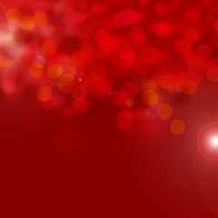 fond abstrait rouge avec effet bokeh
