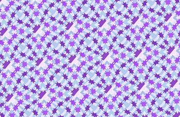 Abstract decorative stars background
