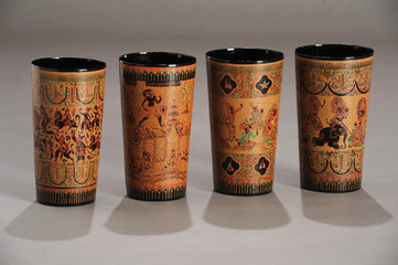 Burmese glass of bamboo