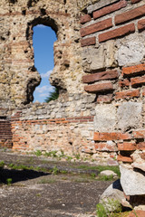 Roman fortress in Kula inside