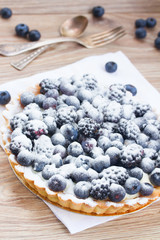 blueberry pie