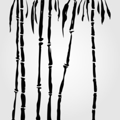 Bamboo in Chinese style.