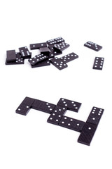 dominoes - isolated on white