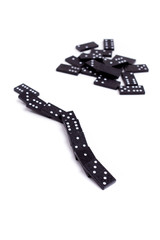 dominoes - isolated on white