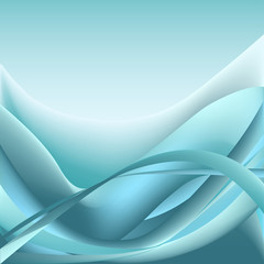 Blue waves abstract background sea