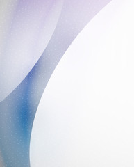 Unusual abstract blue wave template