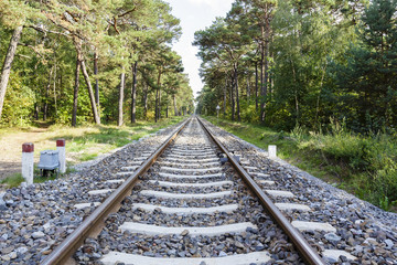 Fototapeta premium Railway tracks