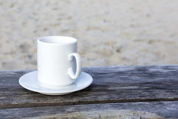 White mug