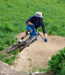 vtt de descente - piste de saint pierre de chartreuse