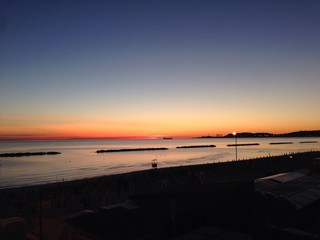 Sunrise at the beach