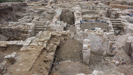 Archäologische Freilegung