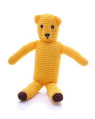 Wool teddy bear - crafts
