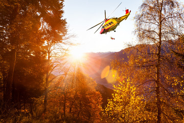 elisoccorso in montagna