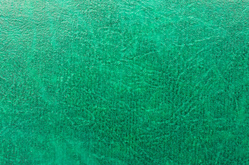 Leather background green