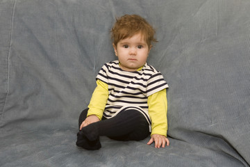 Fototapeta premium young baby portrait