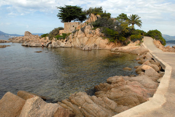 Obraz premium Presqu'île d'Isolella