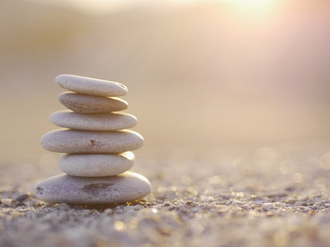 pepple balance beach