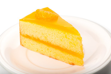 orange sheet cake