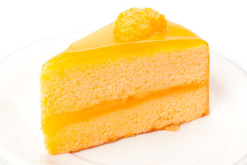 orange sheet cake