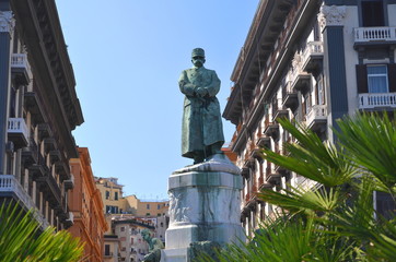 Pomnik króla Włoch Umberto I w Neapolu - obrazy, fototapety, plakaty