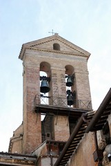 Bell Tower at Vittorio Emmanuele monument in Rome