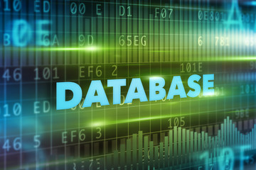 Obraz premium Database concept