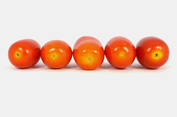 Cherry Tomato in bottom view