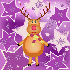 reindeer illustration