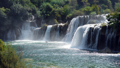 Chutes d'eau et lacs de Croatie