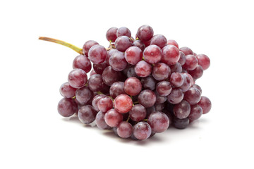 Fresh grapes Isolated on white
