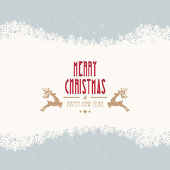 merry christmas winter background