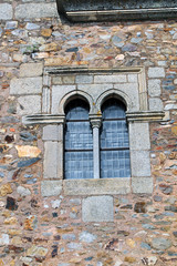 Ventana de palacio, Cáceres Antiguo, España