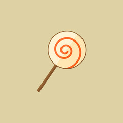 Candy. Food Flat Icon