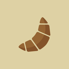 Croissant. Food Flat Icon